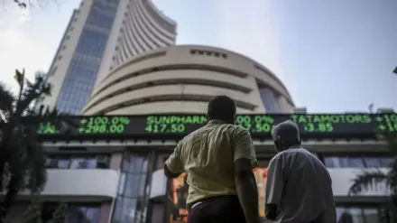 Markets Open Lower as Global Trade Concerns Weigh; Nifty Below 25,500